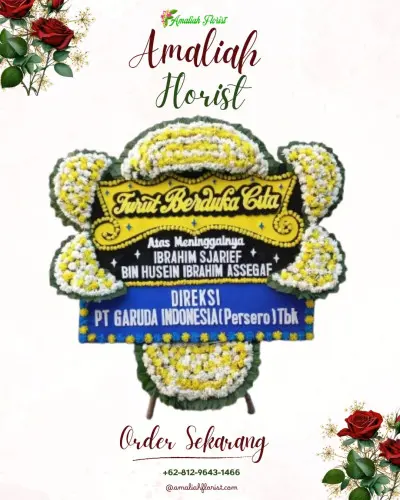 Papan Bunga Duka di Jrebengkembang